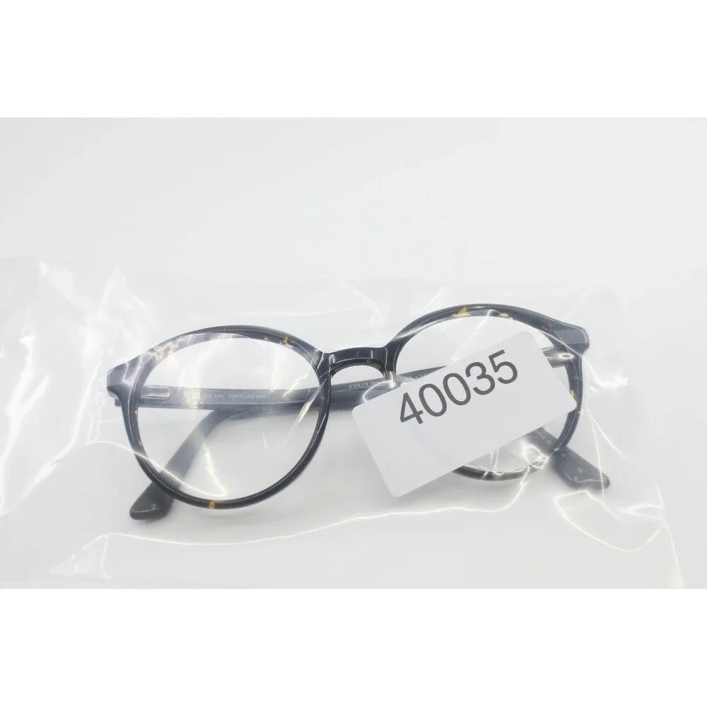 Colours by Alexander Julian Cooder Tortoise Grey Round Eyeglass Frames 49-19-145